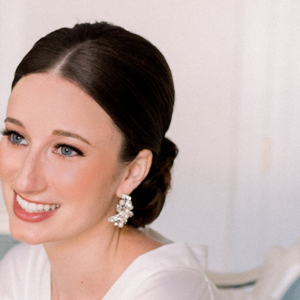 Untamed Petals Statement Earring for Bride